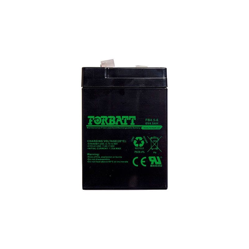 Forbatt 6V VRLA 4.5AH FB6-4.5